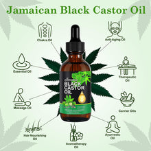 Load image into Gallery viewer, Black Castor Massage Oil Hair Care Essential Oil