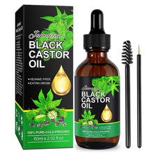 Load image into Gallery viewer, Black Castor Massage Oil Hair Care Essential Oil
