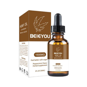 Essential Oils 10000mg Hemp CBD Organic Essential Oil Hemp Seed Oil Herbal Drops Body Relieve Stress Skin Care Help Sleep 30ml