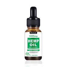 Load image into Gallery viewer, WH 30ml 5000MG 100% Organic Hemp CBD Oil Natural Sleep Extract Relief Sleep For Pain Essence Better Drop Reduce Anxiety Aid O2J1
