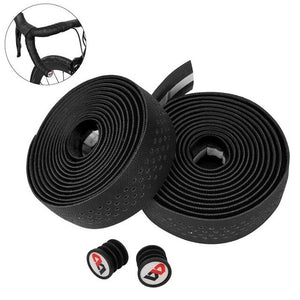 2PCS Lightweight Sticky PU EVA Road Bike Handlebar Tape